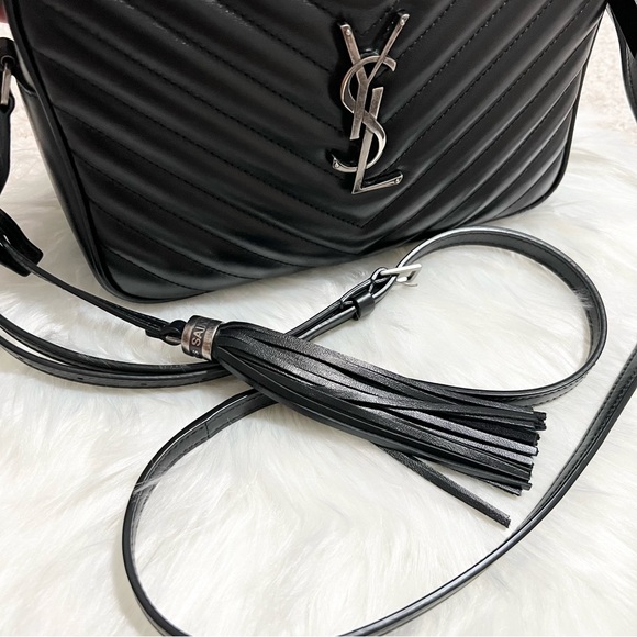 Saint Laurent Lou Matelassé Calfskin Chevron Leather Medium Camera Bag - Picture 4 of 15